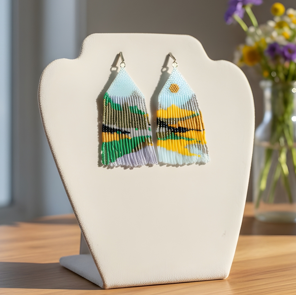 #394 HAND CRAFTED Earrings handcrafted handmade